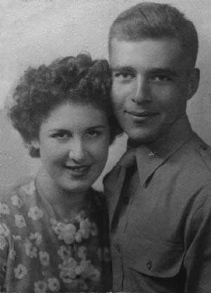 Ray and Doris While Courting